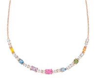 Collana Nomination Donna Colour Wave in Argento 149826/011 - 149826/011